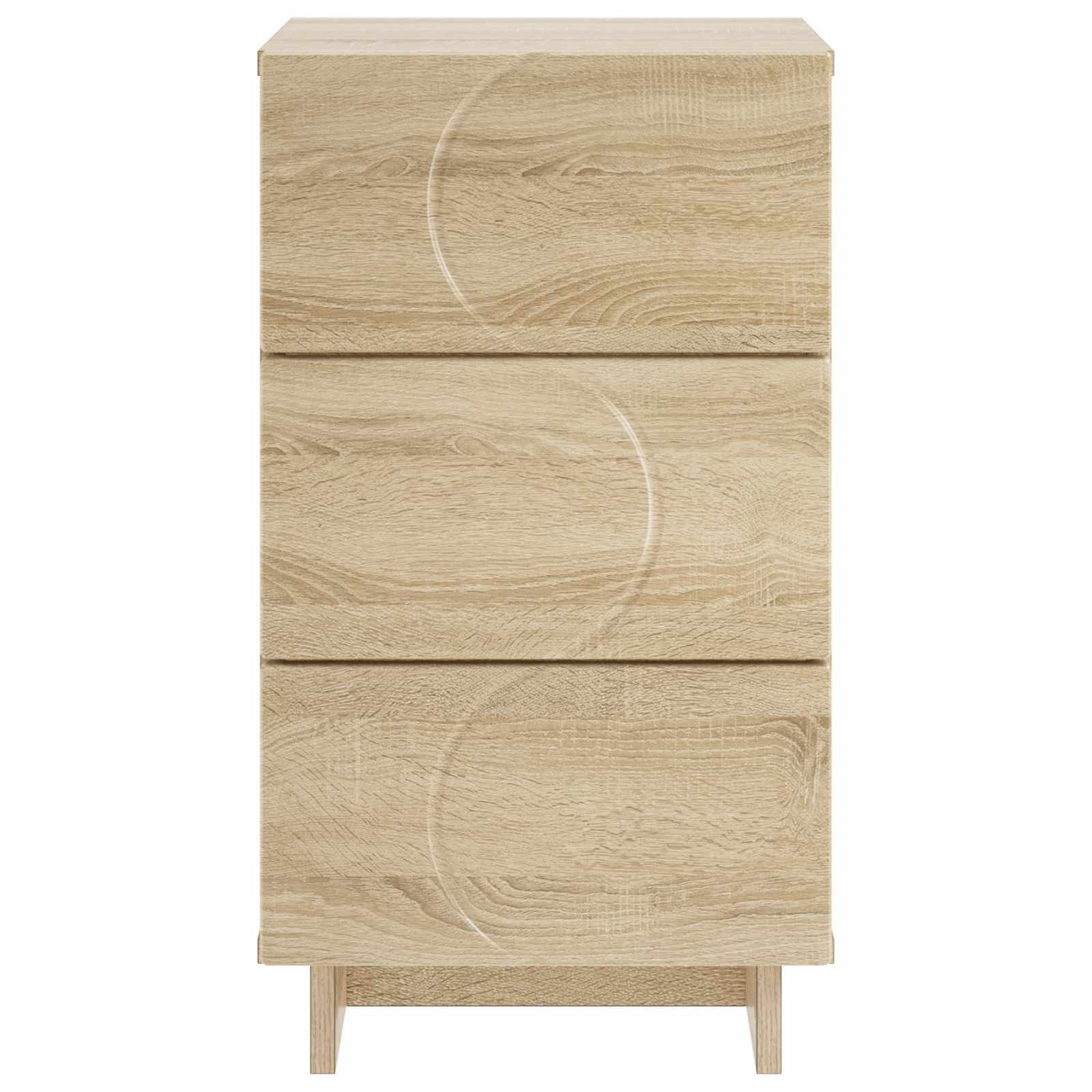 vidaXL Szafka Nocna dąb Sonoma 33,5 x 34,5 x 60 cm
