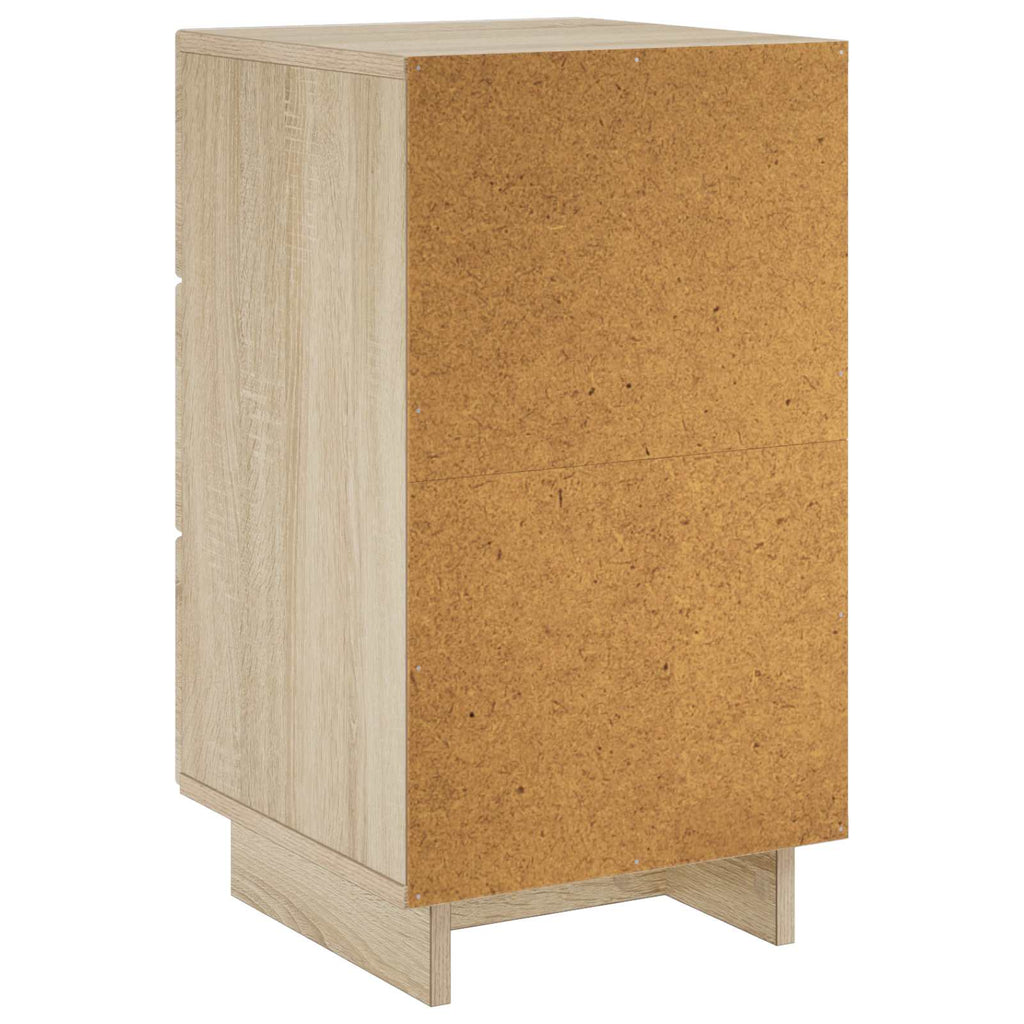 vidaXL Szafka Nocna 2 szt. dąb Sonoma 33,5 x 34,5 x 60 cm