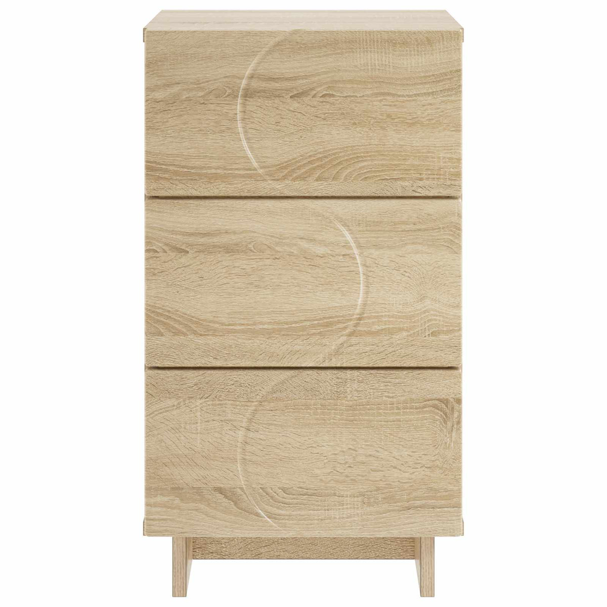 vidaXL Szafka Nocna 2 szt. dąb Sonoma 33,5 x 34,5 x 60 cm