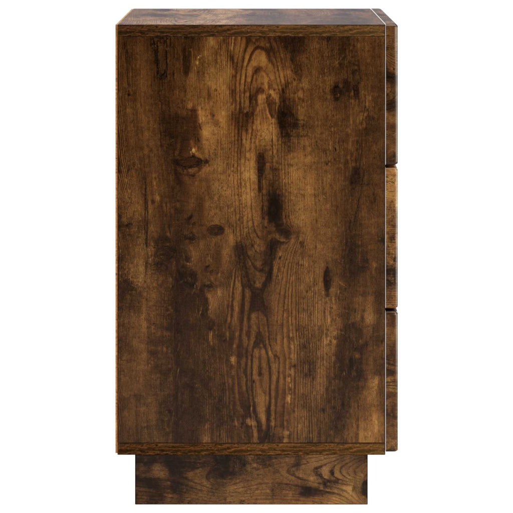 vidaXL Szafka Nocna 2 szt. Dąb wędzony 33,5 x 34,5 x 60 cm