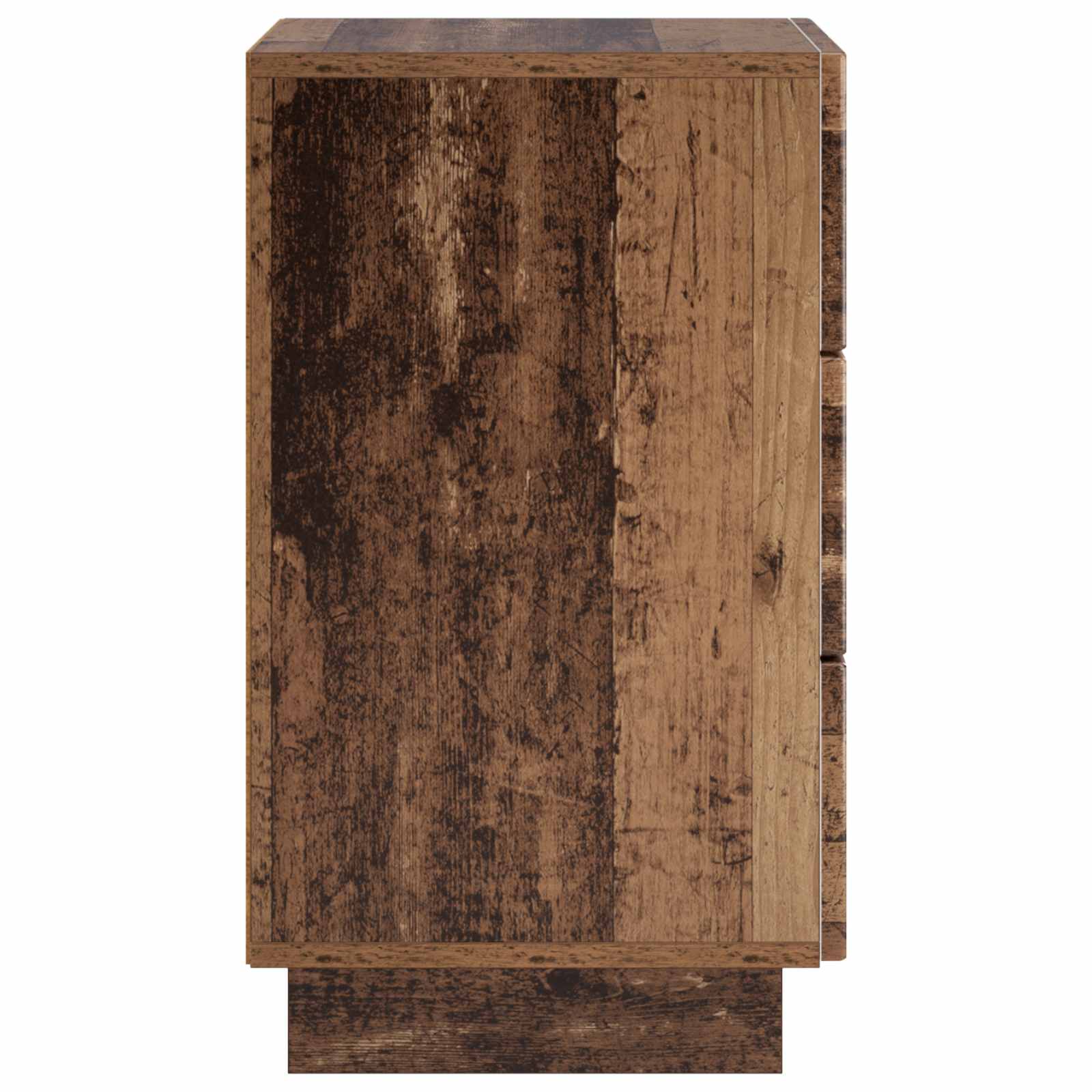 vidaXL Szafka Nocna 2 szt. Stare drewno 33,5 x 34,5 x 60 cm