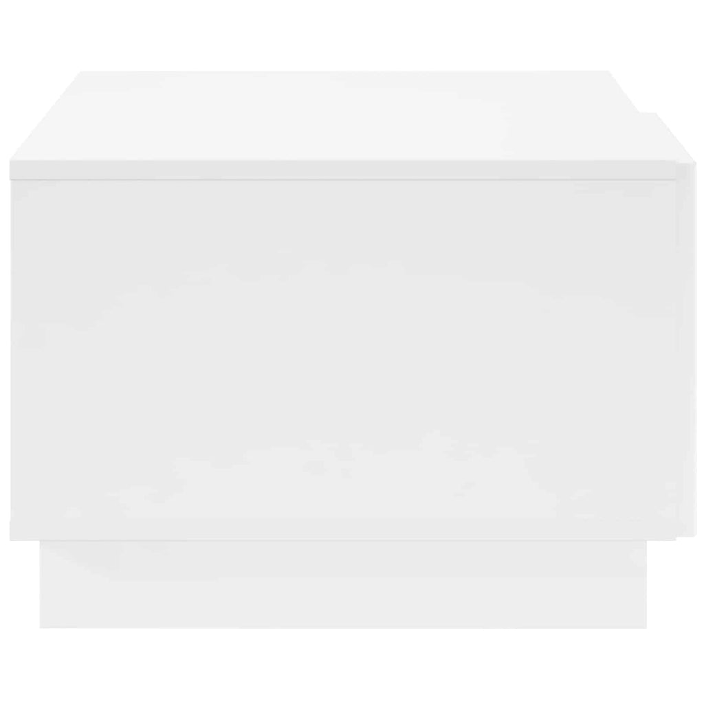 vidaXL Stolik kawowy Biały 95 x 50,5 x 35 cm Materiał drewnopochodny