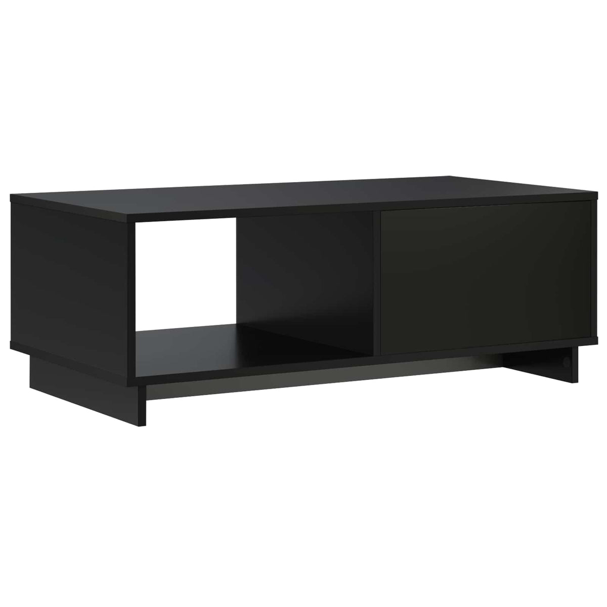 vidaXL Stolik kawowy Czarny 95 x 50,5 x 35 cm Materiał drewnopochodny