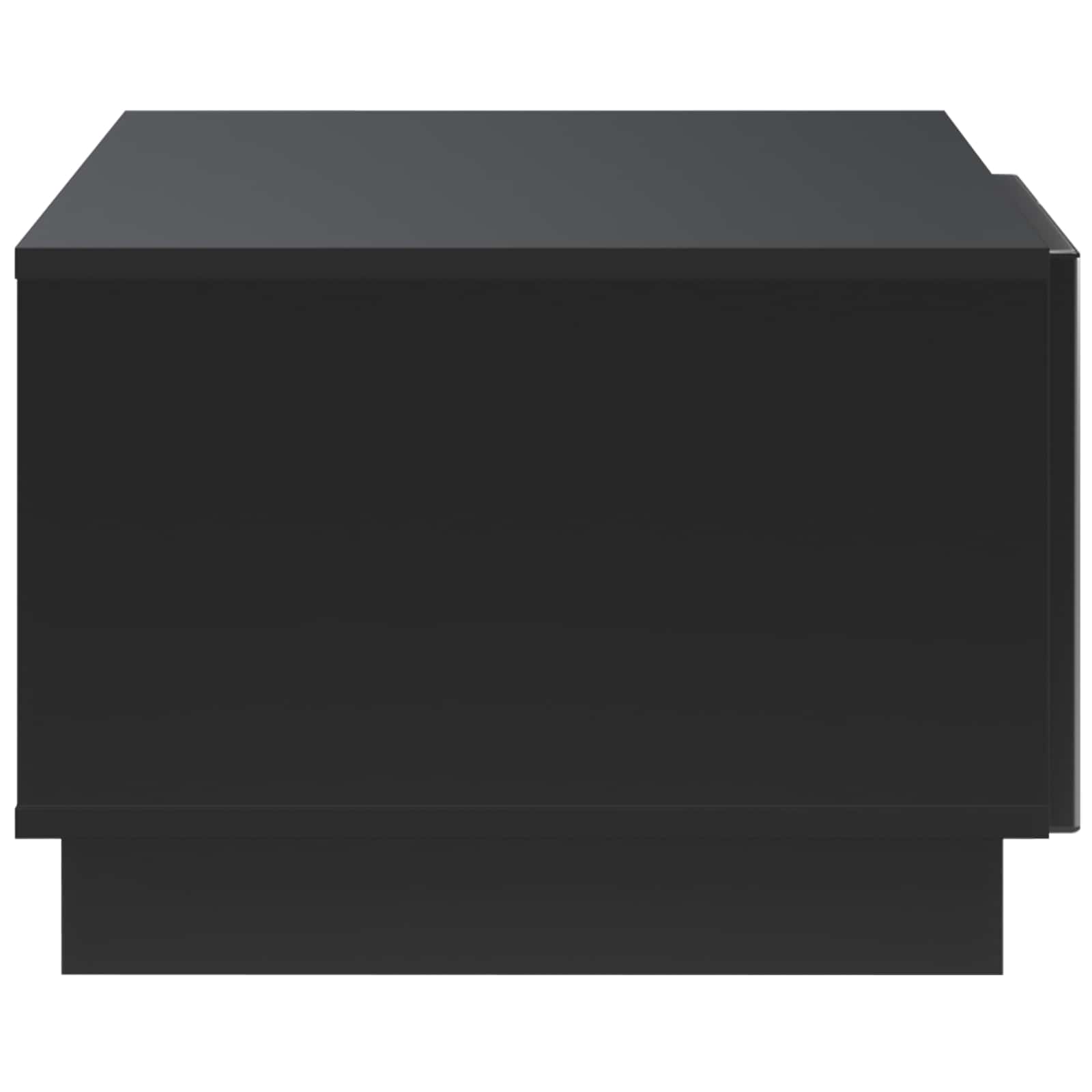 vidaXL Stolik kawowy Czarny 95 x 50,5 x 35 cm Materiał drewnopochodny