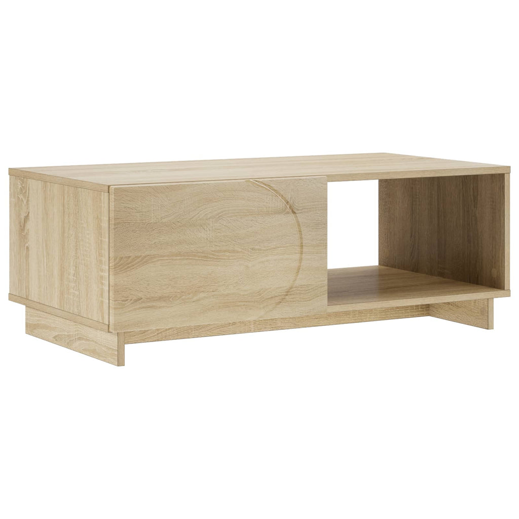 vidaXL Stolik kawowy dąb Sonoma 95 x 50,5 x 35 cm