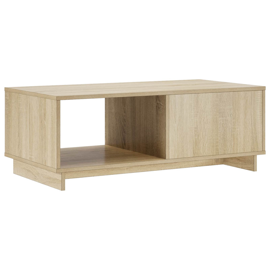 vidaXL Stolik kawowy dąb Sonoma 95 x 50,5 x 35 cm
