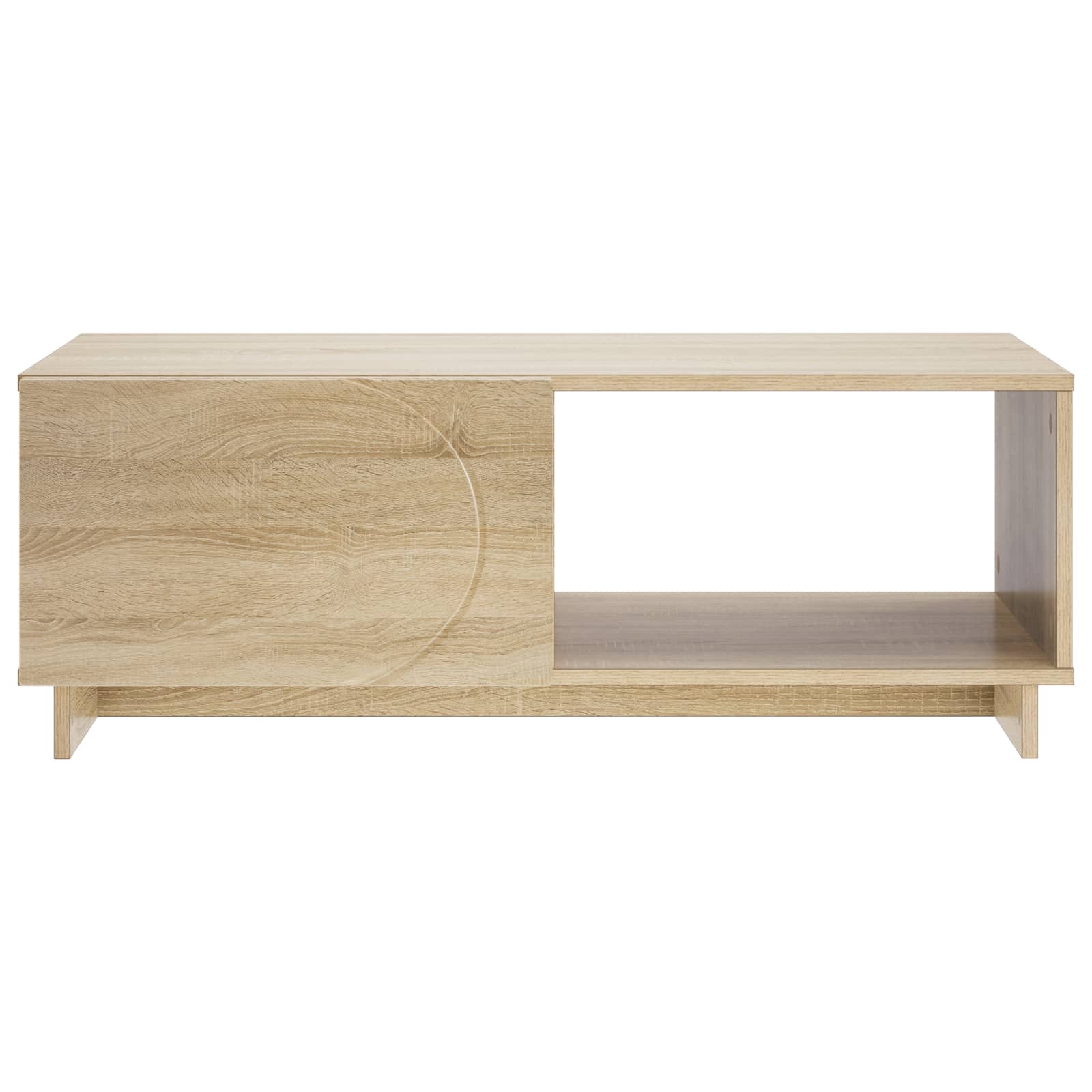 vidaXL Stolik kawowy dąb Sonoma 95 x 50,5 x 35 cm