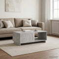 vidaXL Stolik kawowy Betonowy szary 95 x 50,5 x 35 cm