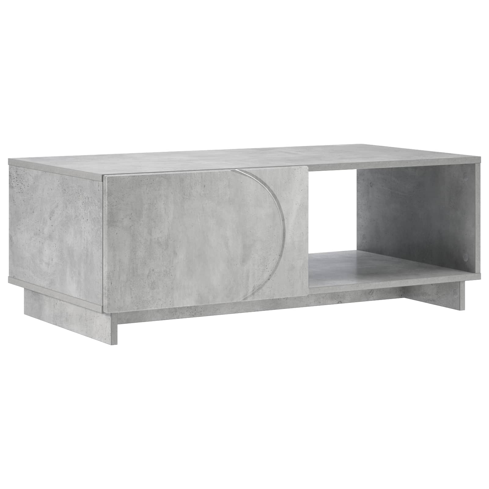 vidaXL Stolik kawowy Betonowy szary 95 x 50,5 x 35 cm