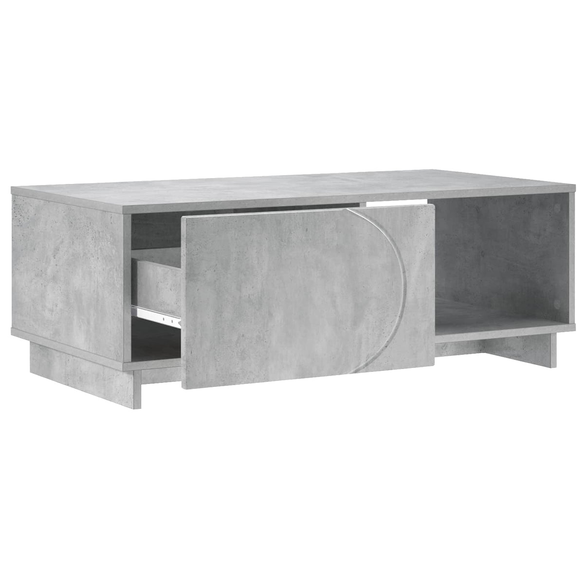 vidaXL Stolik kawowy Betonowy szary 95 x 50,5 x 35 cm