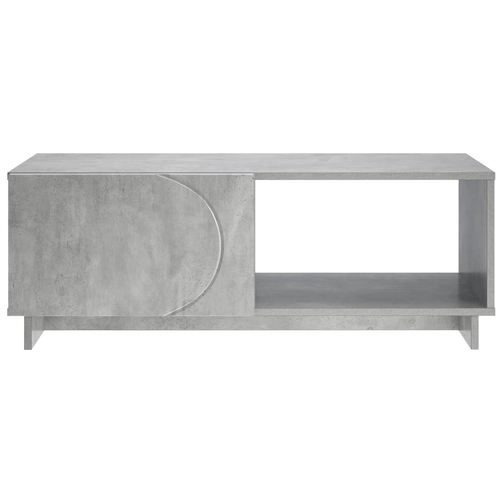vidaXL Stolik kawowy Betonowy szary 95 x 50,5 x 35 cm