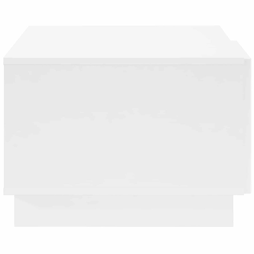 vidaXL Stolik kawowy Biały wysoki połysk 95 x 50,5 x 35 cm