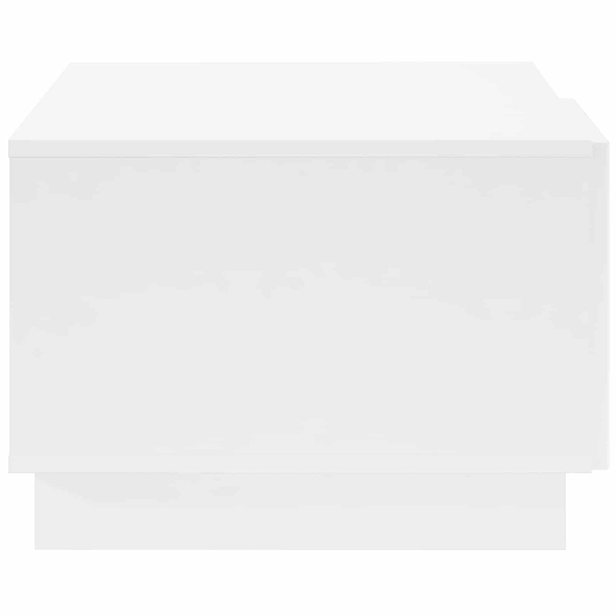 vidaXL Stolik kawowy Biały wysoki połysk 95 x 50,5 x 35 cm