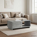 vidaXL Stolik kawowy Szary Sonoma 95 x 50,5 x 35 cm