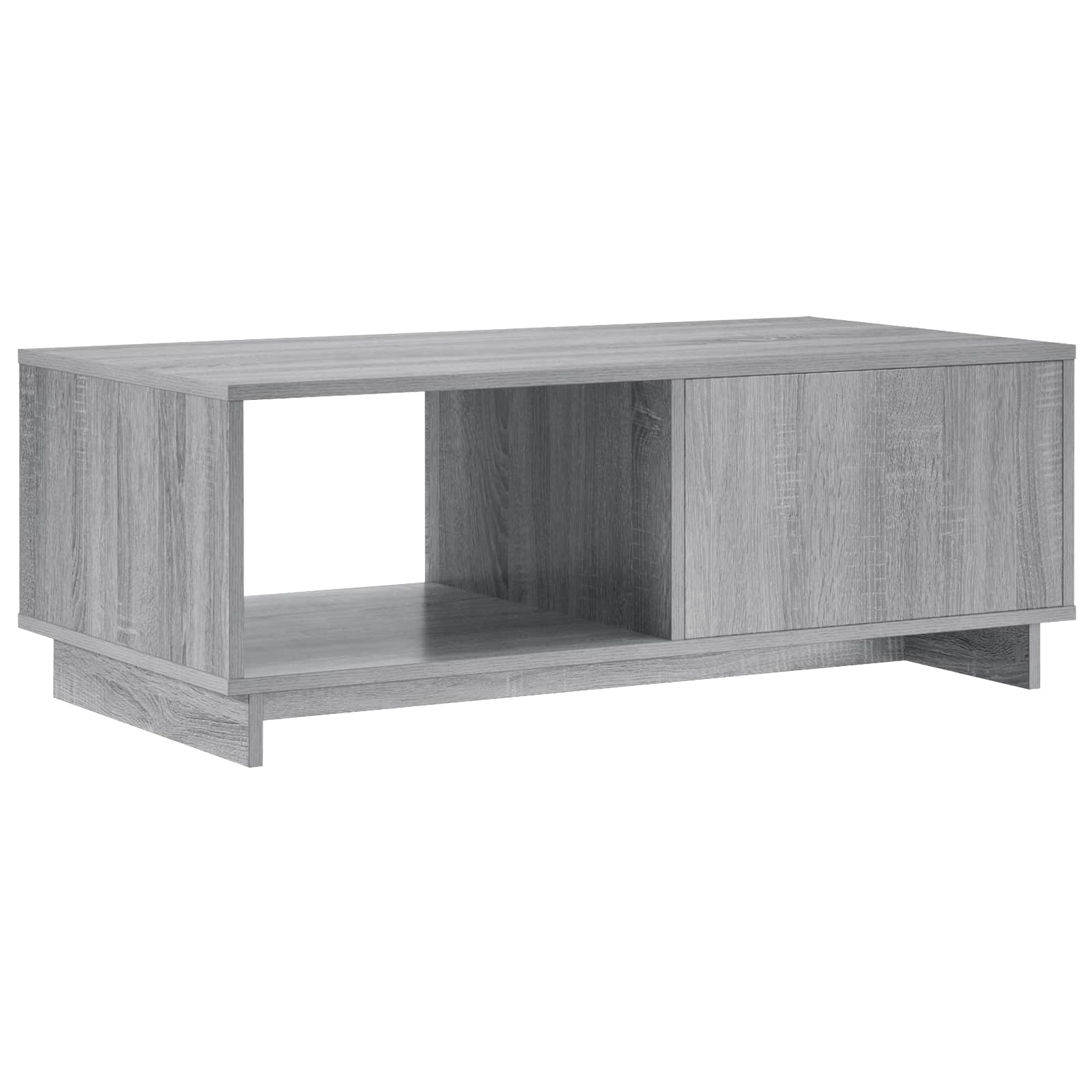 vidaXL Stolik kawowy Szary Sonoma 95 x 50,5 x 35 cm