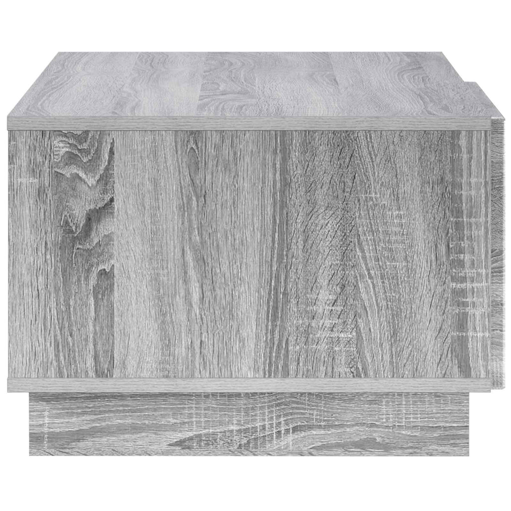 vidaXL Stolik kawowy Szary Sonoma 95 x 50,5 x 35 cm