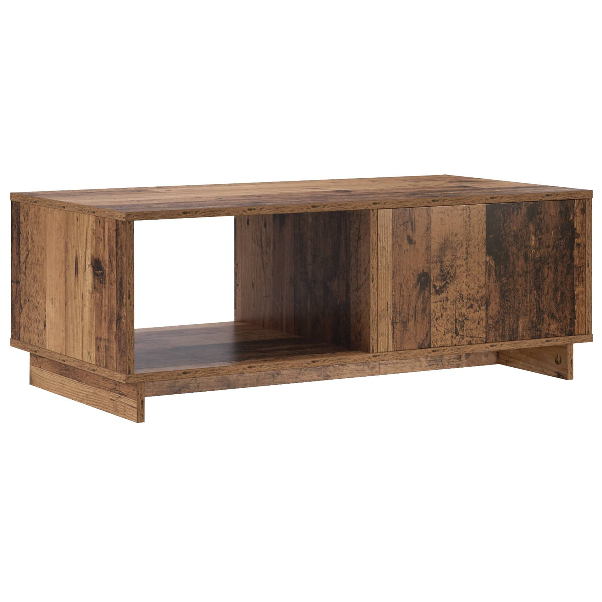 vidaXL Stolik kawowy Stare drewno 95 x 50,5 x 35 cm