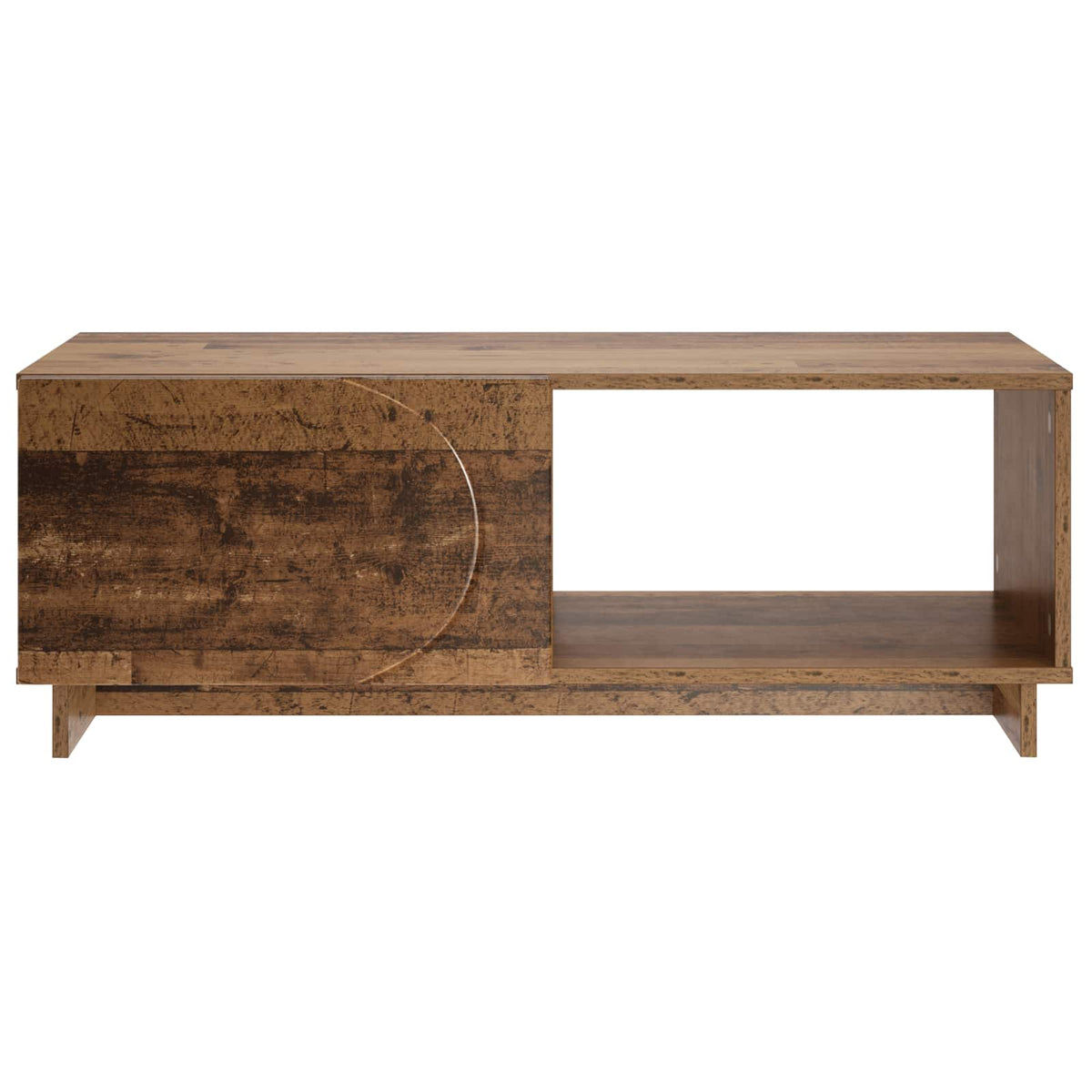 vidaXL Stolik kawowy Stare drewno 95 x 50,5 x 35 cm