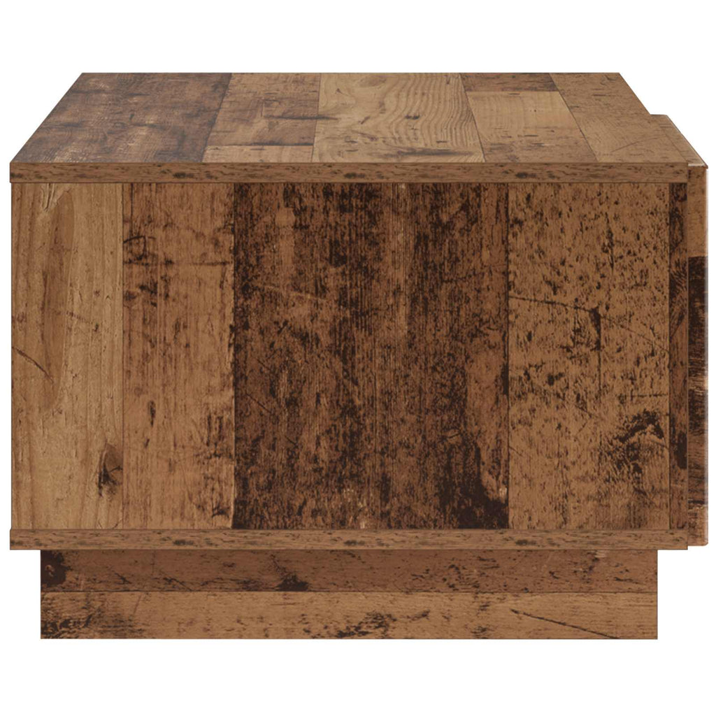 vidaXL Stolik kawowy Stare drewno 95 x 50,5 x 35 cm