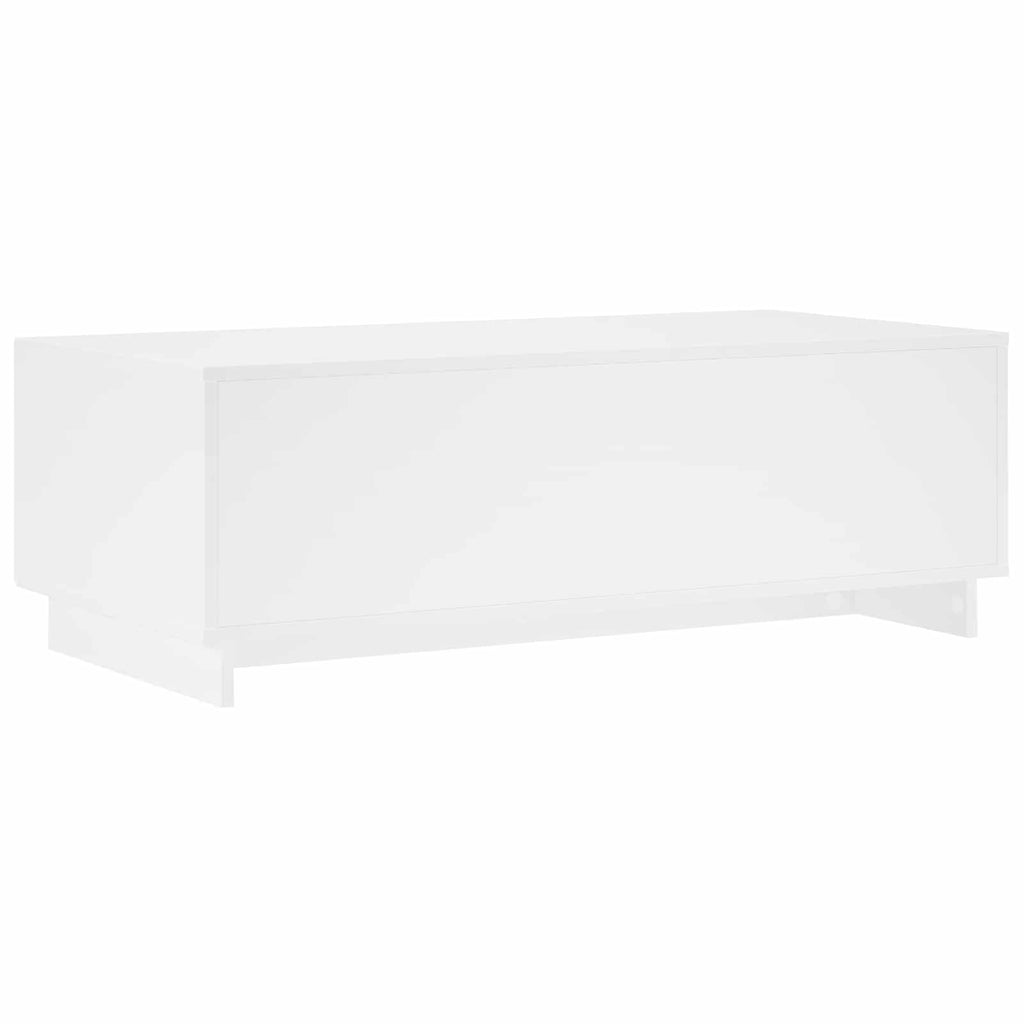 vidaXL Stolik kawowy Biały 102 x 50,5 x 35 cm Płyta meblowa