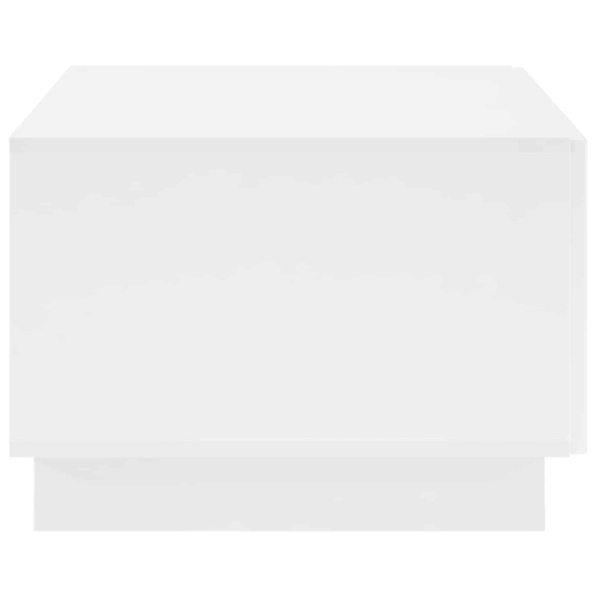 vidaXL Stolik kawowy Biały 102 x 50,5 x 35 cm Płyta meblowa