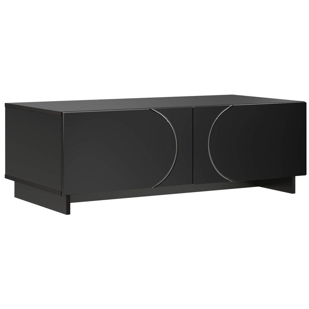 vidaXL Stolik kawowy Czarny 102 x 50,5 x 35 cm Płyta meblowa