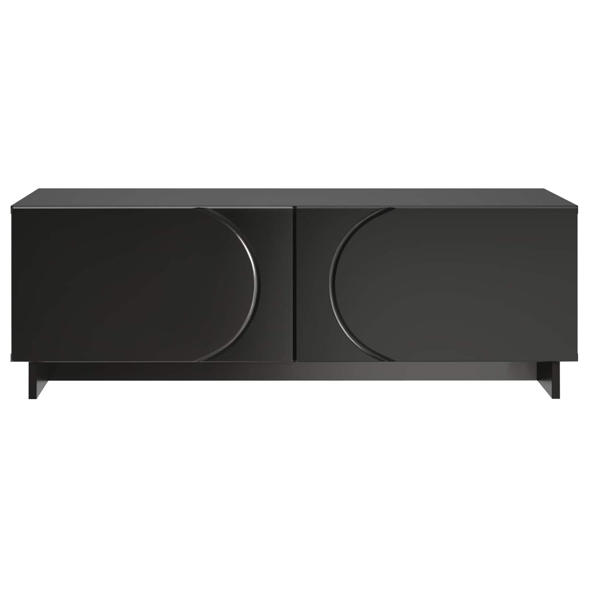 vidaXL Stolik kawowy Czarny 102 x 50,5 x 35 cm Płyta meblowa
