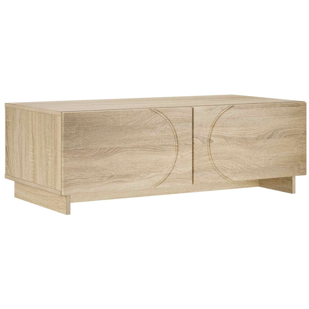 vidaXL Stolik kawowy dąb Sonoma 102 x 50,5 x 35 cm Płyta meblowa