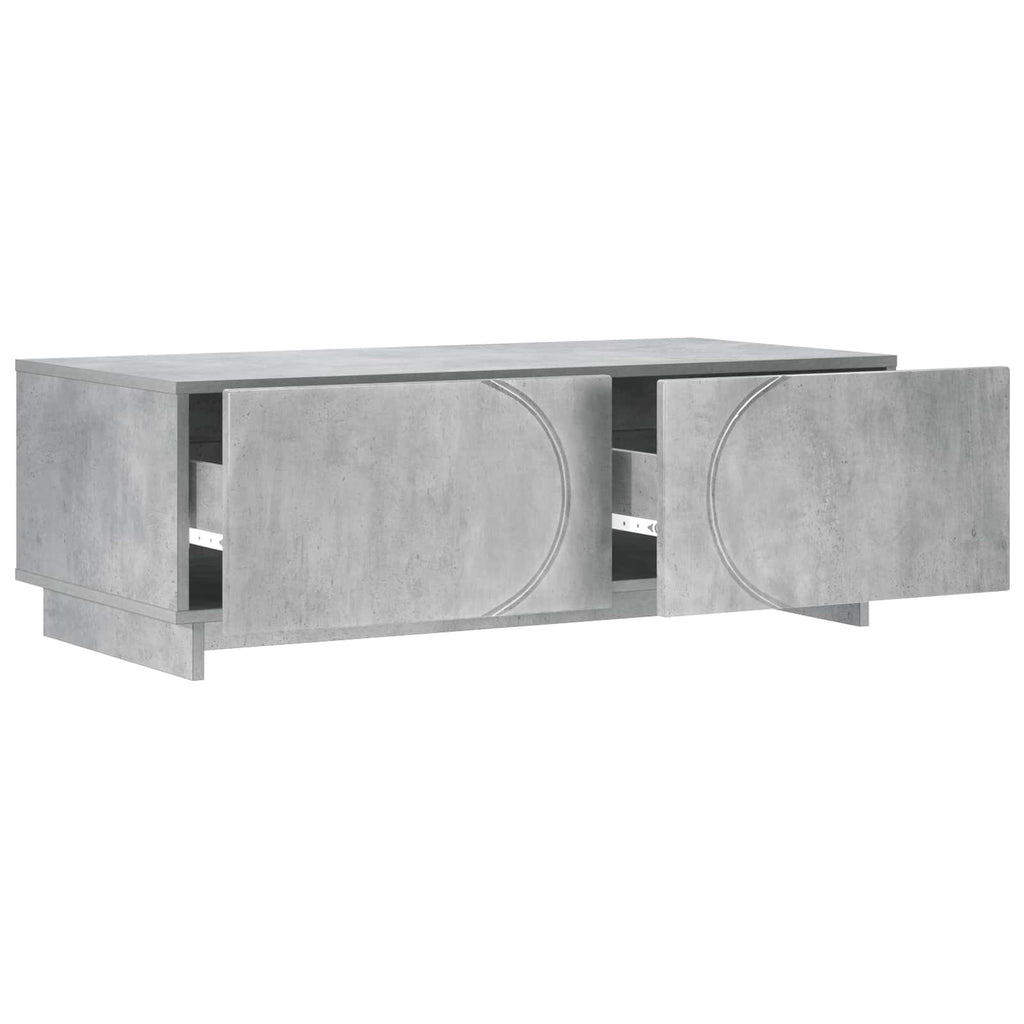 vidaXL Stolik kawowy Betonowy szary 102 x 50,5 x 35 cm Płyta meblowa