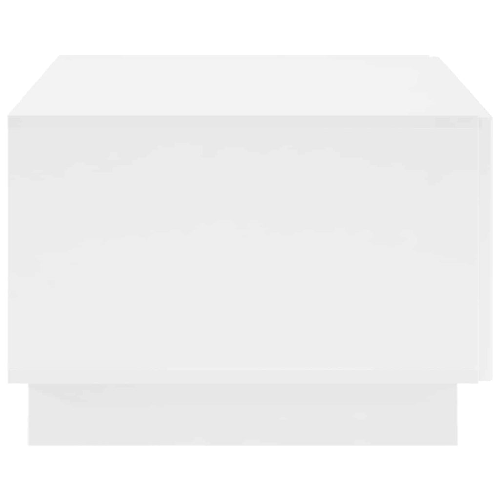 vidaXL Stolik kawowy Biały wysoki połysk 102 x 50,5 x 35 cm