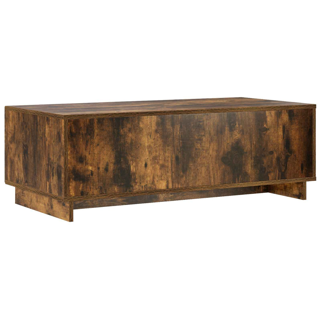vidaXL Stolik kawowy Dąb wędzony 102 x 50,5 x 35 cm Płyta meblowa
