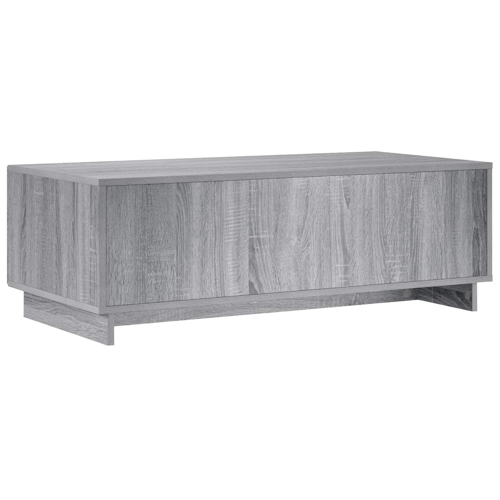vidaXL Stolik kawowy Szary Sonoma 102 x 50,5 x 35 cm Płyta meblowa