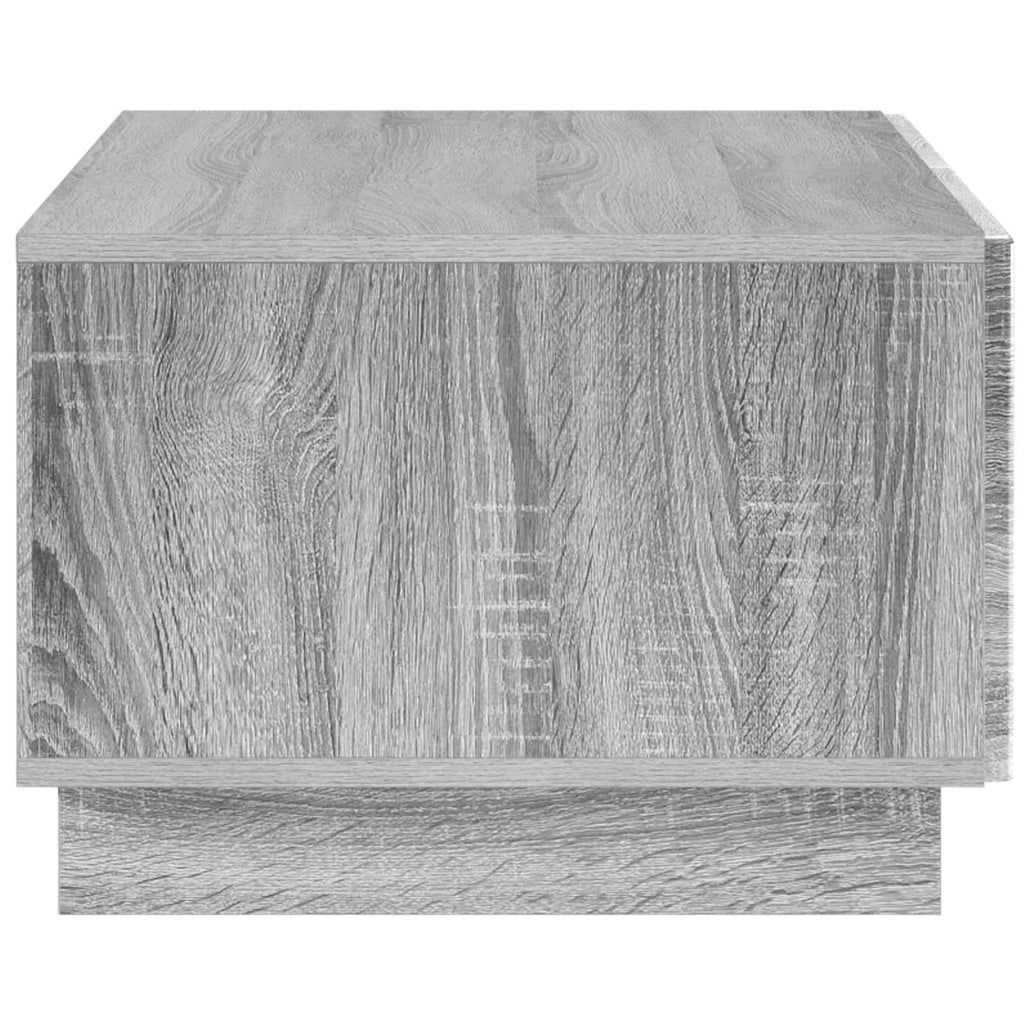 vidaXL Stolik kawowy Szary Sonoma 102 x 50,5 x 35 cm Płyta meblowa