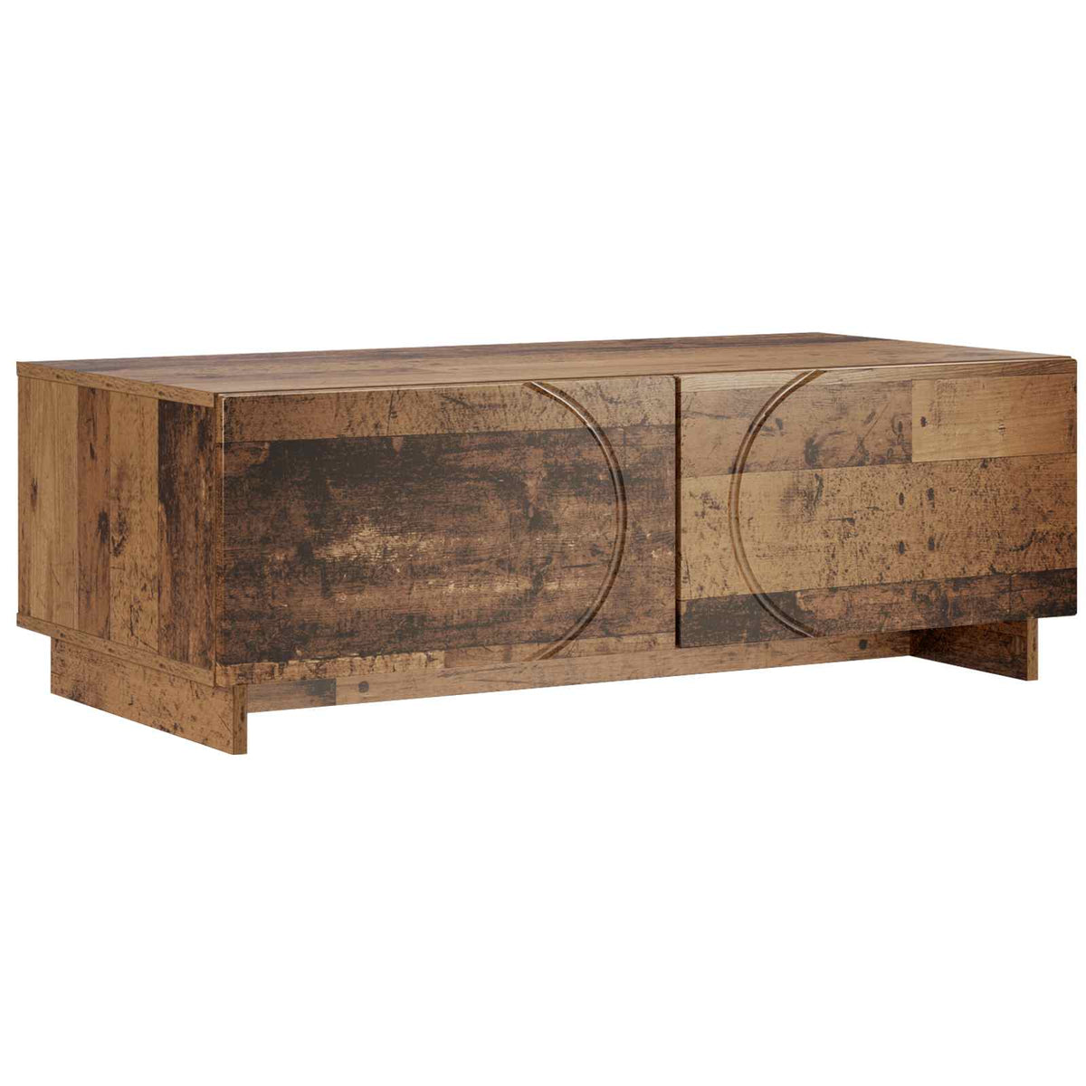 vidaXL Stolik kawowy Stare drewno 102 x 50,5 x 35 cm Płyta meblowa