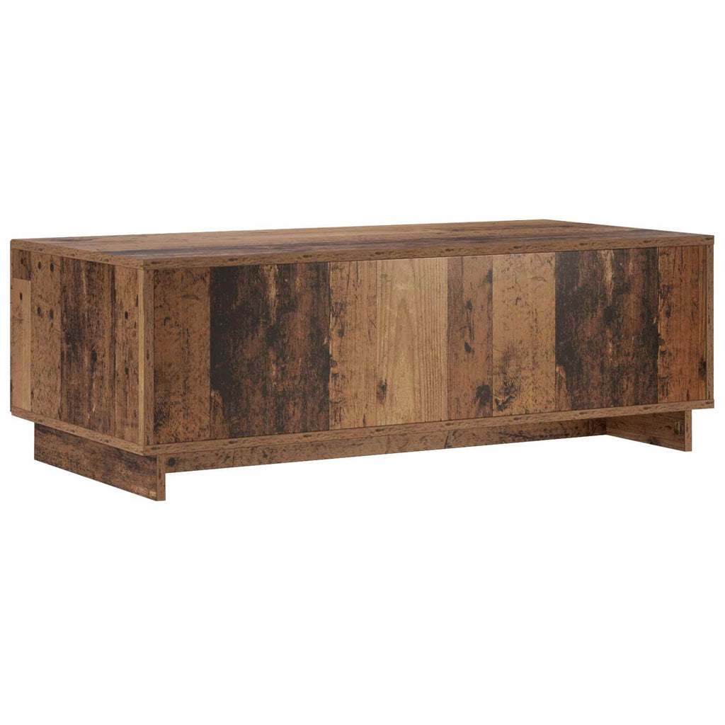vidaXL Stolik kawowy Stare drewno 102 x 50,5 x 35 cm Płyta meblowa