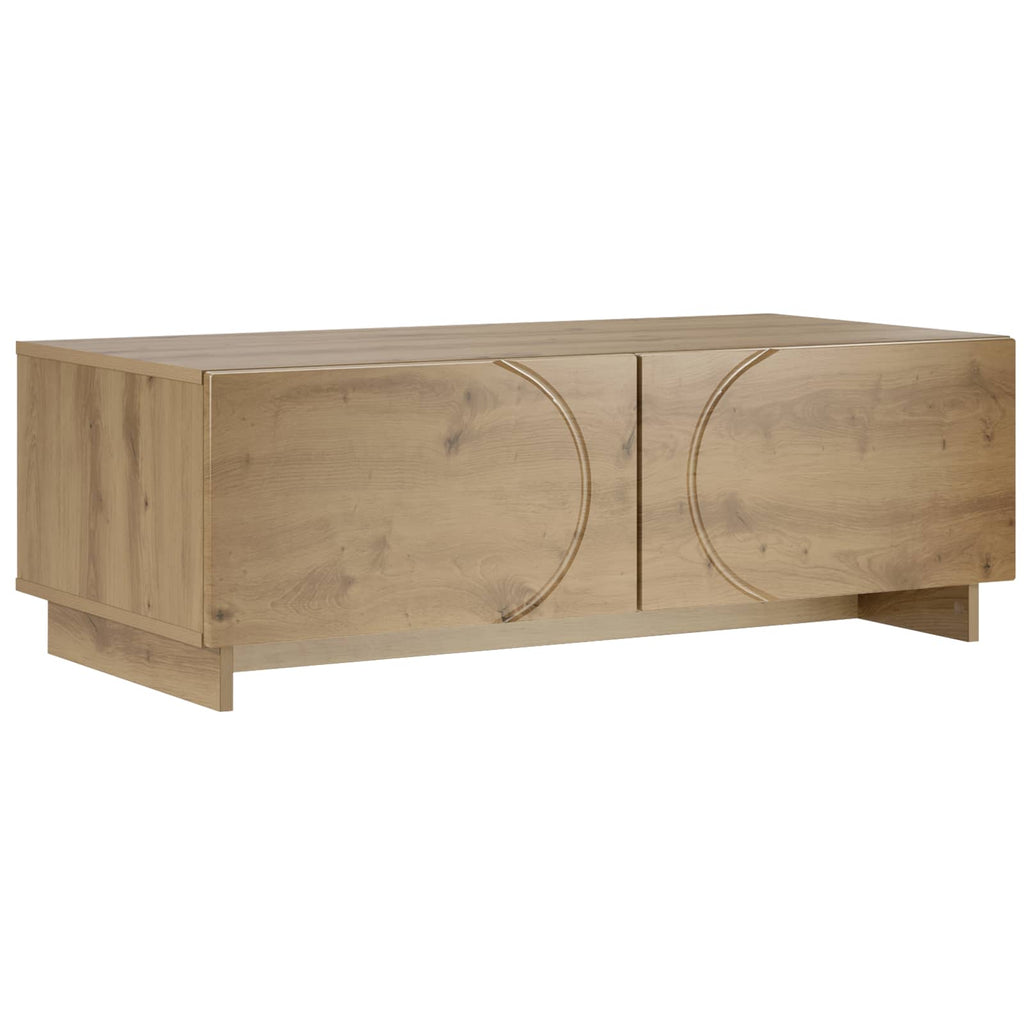 vidaXL Stolik kawowy Dąb artisan 102 x 50,5 x 35 cm Płyta meblowa