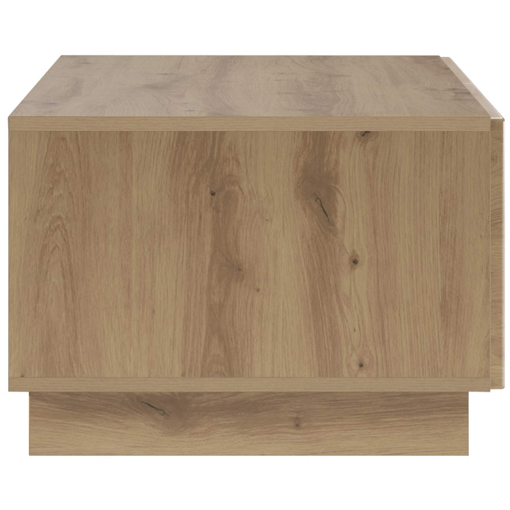 vidaXL Stolik kawowy Dąb artisan 102 x 50,5 x 35 cm Płyta meblowa