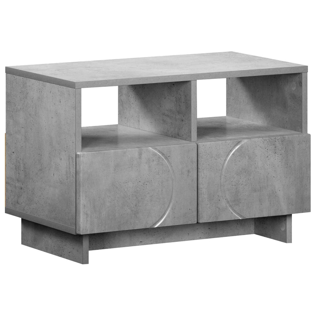 vidaXL Stół pod telewizor 60 x 34,5 x 40 cm Betonowy szary