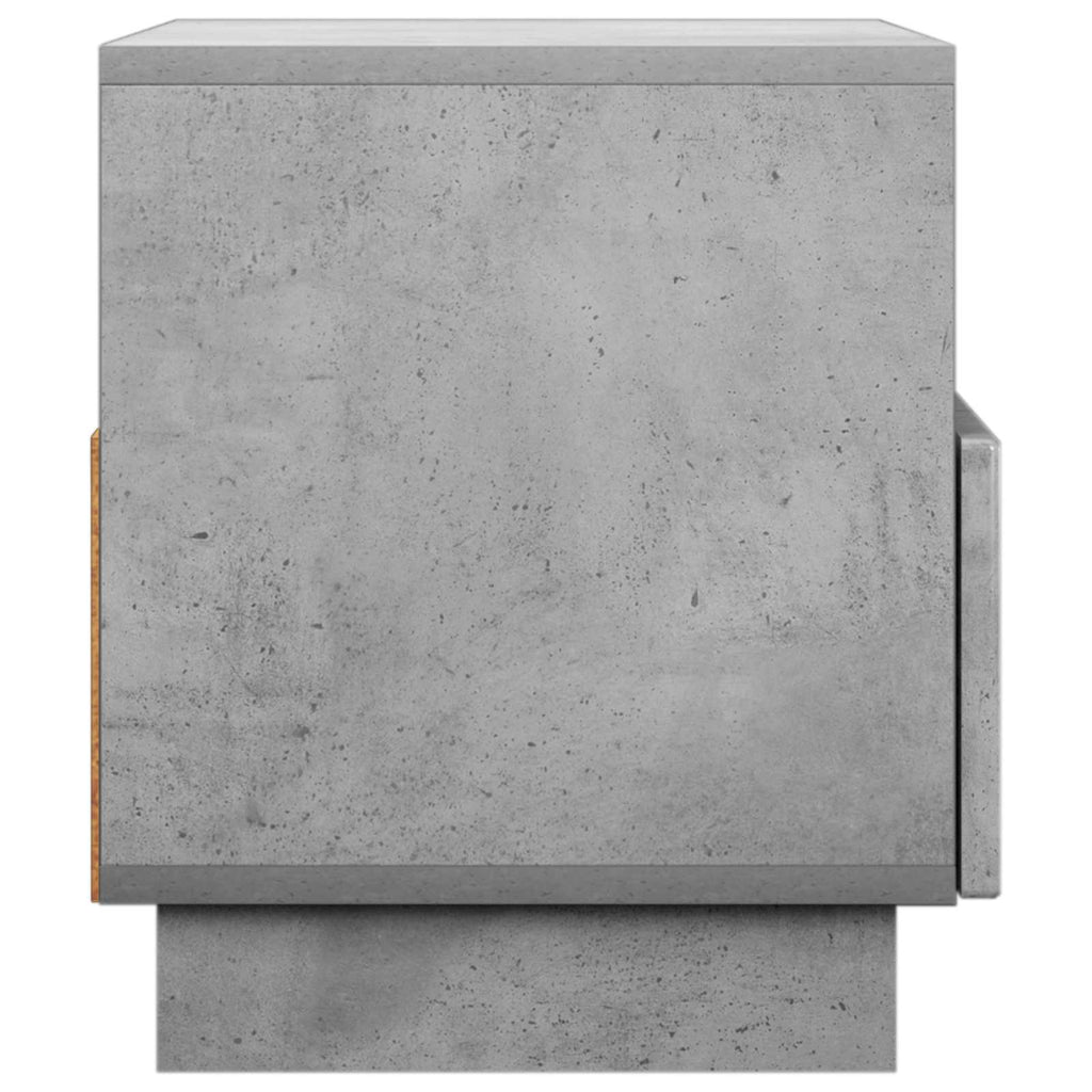 vidaXL Stół pod telewizor 60 x 34,5 x 40 cm Betonowy szary
