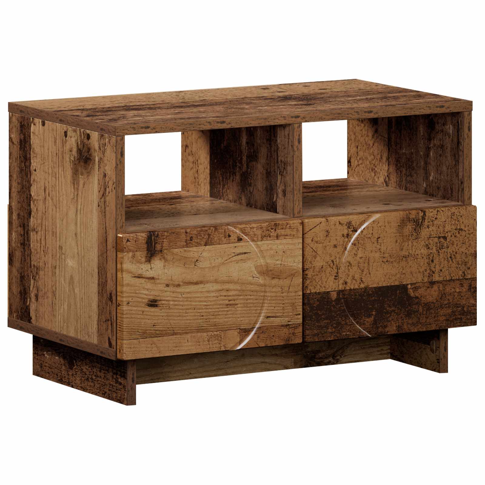 vidaXL Stół pod telewizor 60 x 34.5 x 40 cm Stare drewno