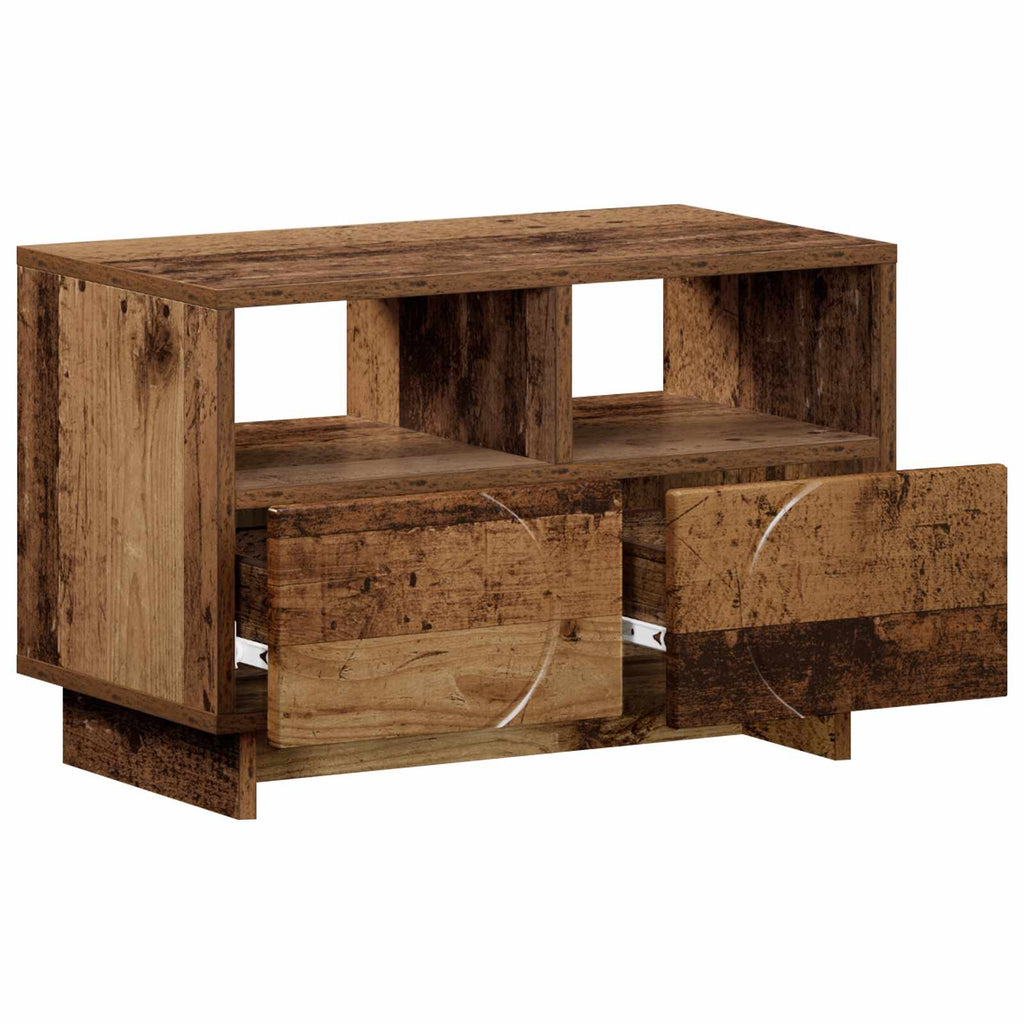vidaXL Stół pod telewizor 60 x 34.5 x 40 cm Stare drewno