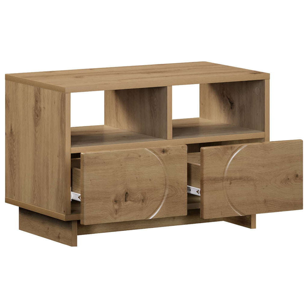 vidaXL Stół pod telewizor 60 x 34.5 x 40 cm Dąb artisan