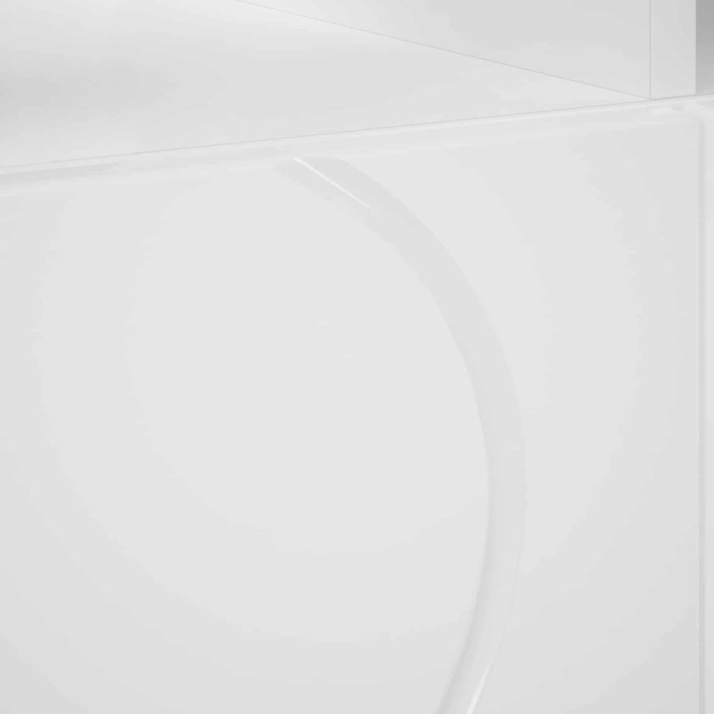 vidaXL Stół pod telewizor 90 x 34.5 x 40 cm Biały Drewno inżynieryjne