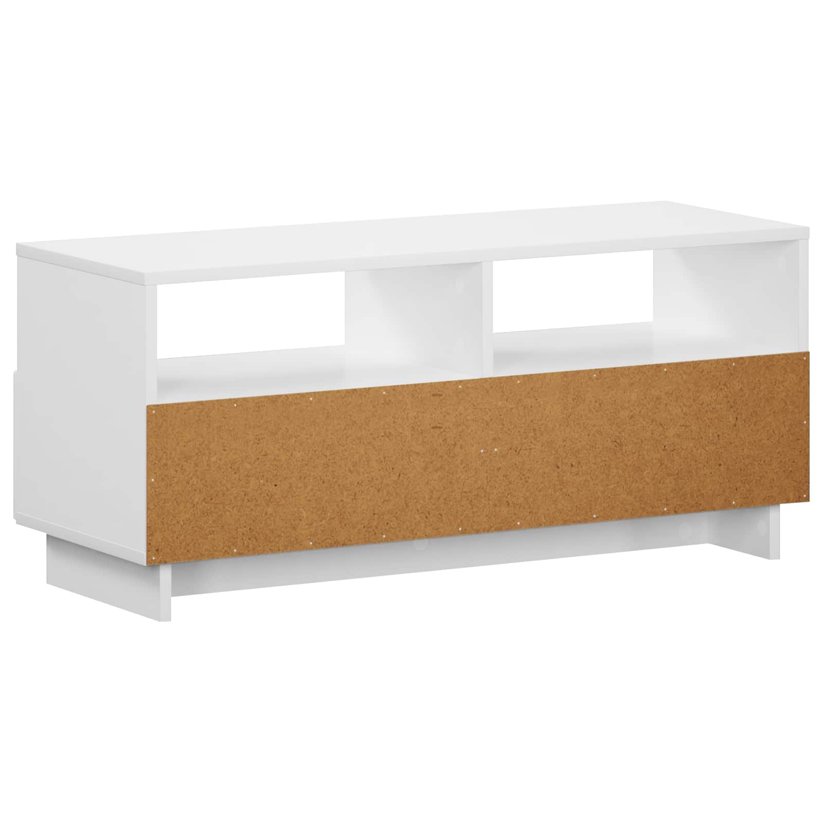 vidaXL Stół pod telewizor 90 x 34.5 x 40 cm Biały Drewno inżynieryjne