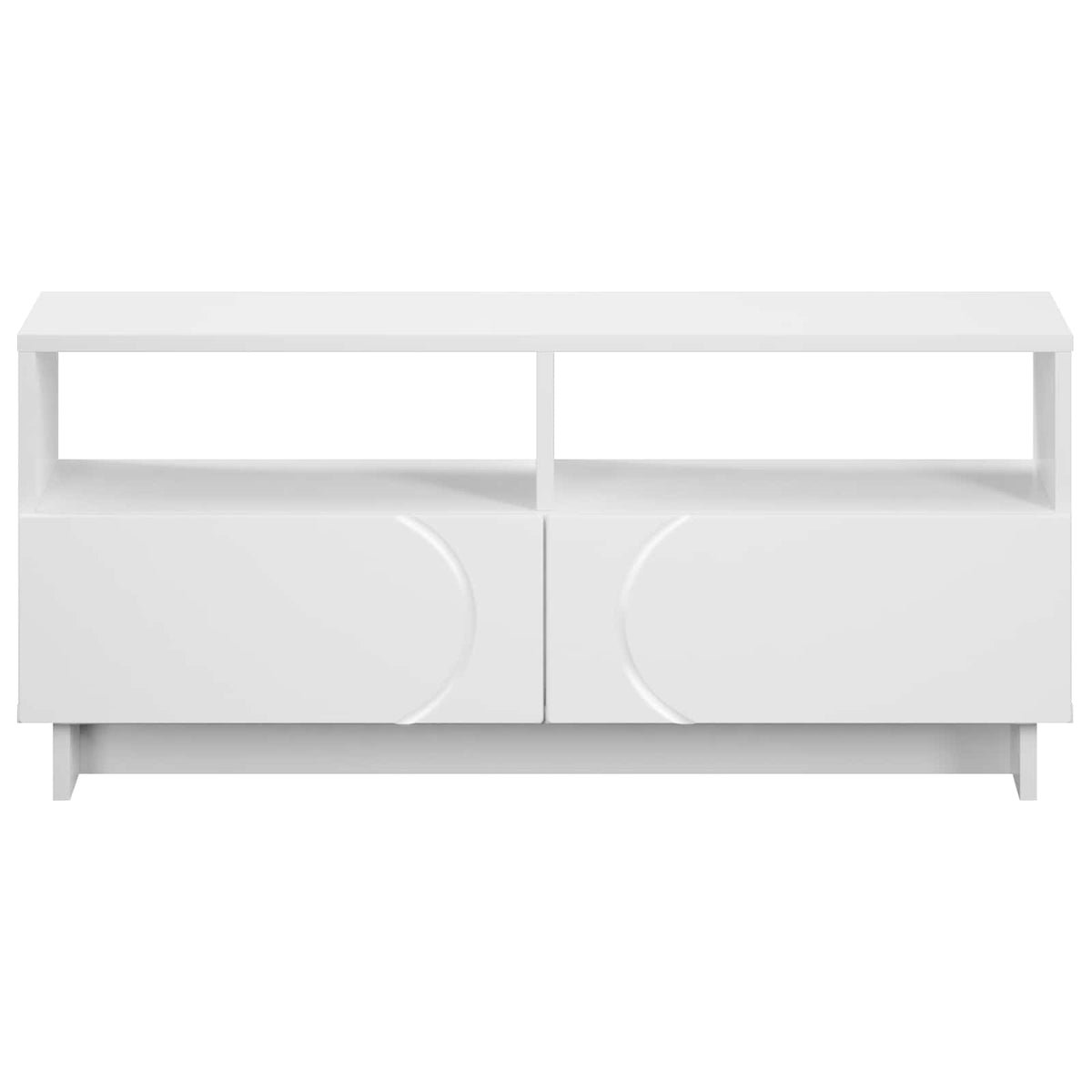 vidaXL Stół pod telewizor 90 x 34.5 x 40 cm Biały Drewno inżynieryjne