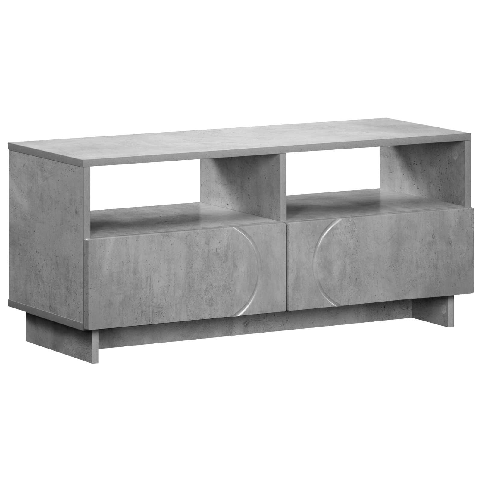 vidaXL Stół pod telewizor 90 x 34.5 x 40 cm Betonowy szary