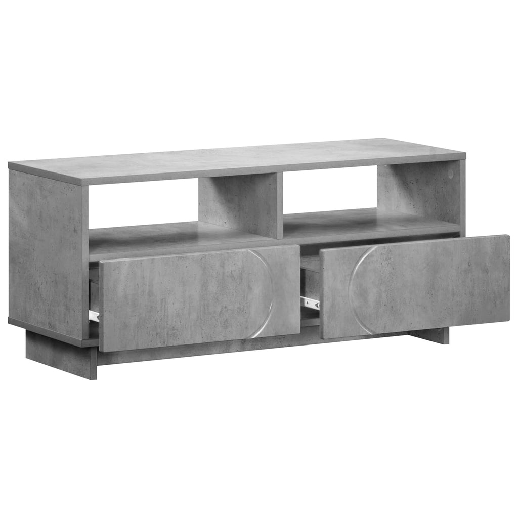 vidaXL Stół pod telewizor 90 x 34.5 x 40 cm Betonowy szary