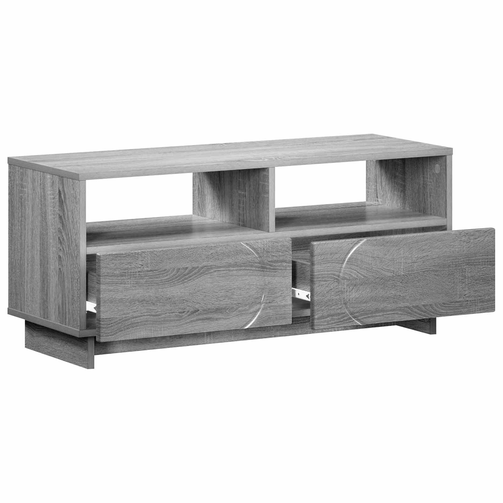 vidaXL Stół pod telewizor 90 x 34.5 x 40 cm Szary Sonoma