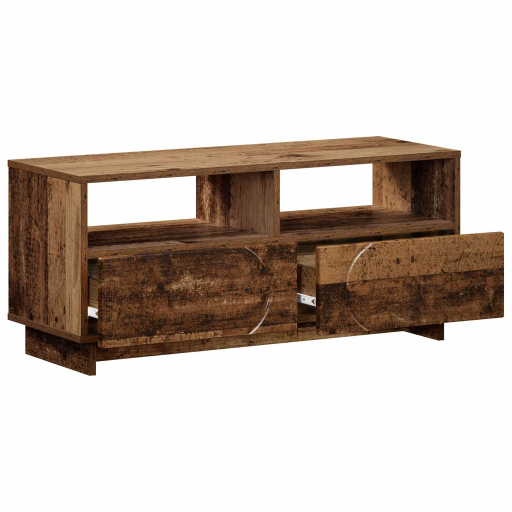 vidaXL Stół pod telewizor 90 x 34.5 x 40 cm Stare drewno