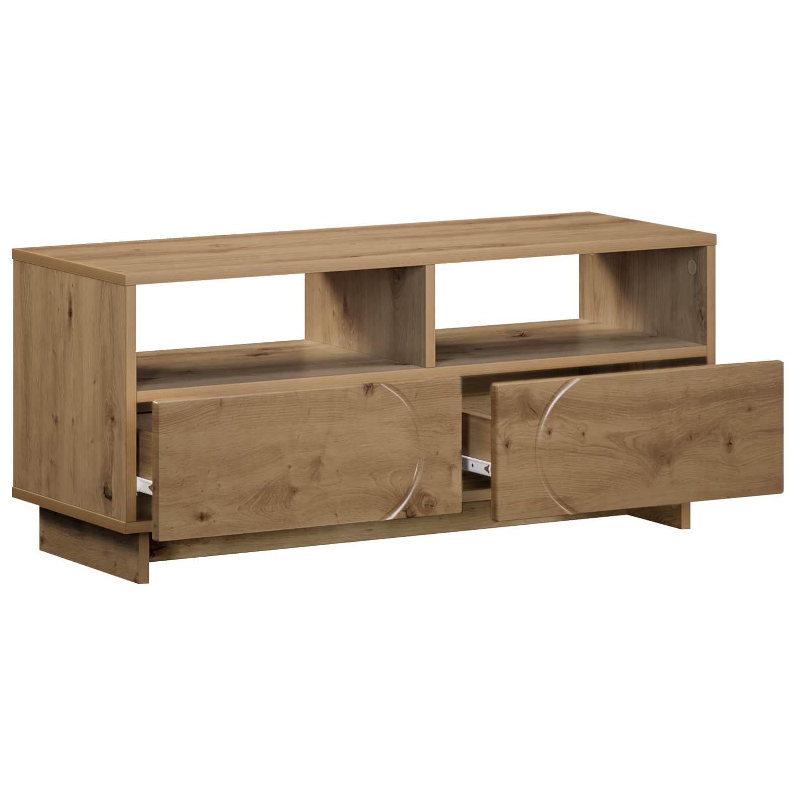 vidaXL Stół pod telewizor 90 x 34.5 x 40 cm Dąb artisan